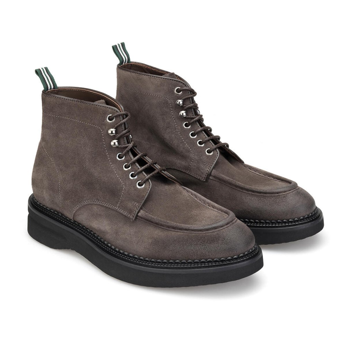 1200x1600 green george kahverengi suet livetech tabanli italyan bot ayakkabi ayakkabi green george 15456 60 B - Germirli