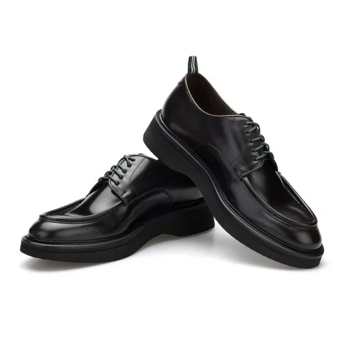 499x666 green george aci kahve deri bagcikli live tech tabanli italyan ayakkabi shoes green george 17657 66 B - Germirli